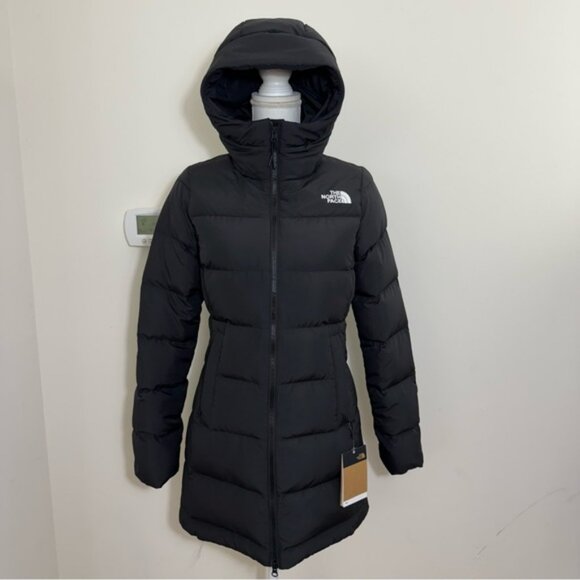 The North Face Women's Gotham Parka Down Coat TNF Black Sz XS S M L XL XXL NEW - Picture 5 of 16